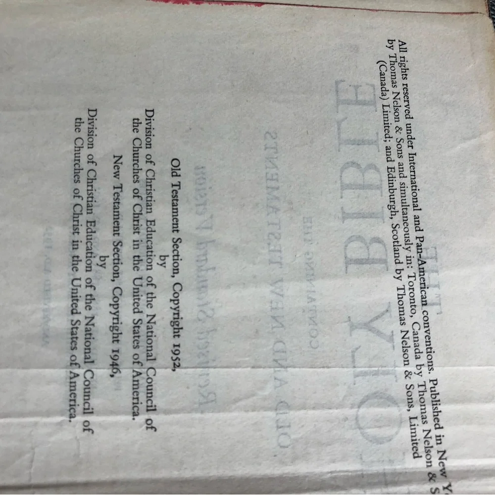 Black Holy Bible (Revised Standard Version)